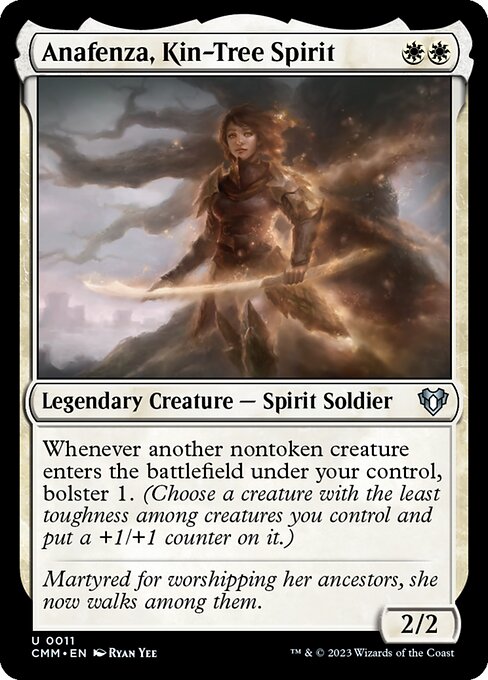 Anafenza, Kin-Tree Spirit – Commander Masters (CMM-11) Magic: The Gathering card
