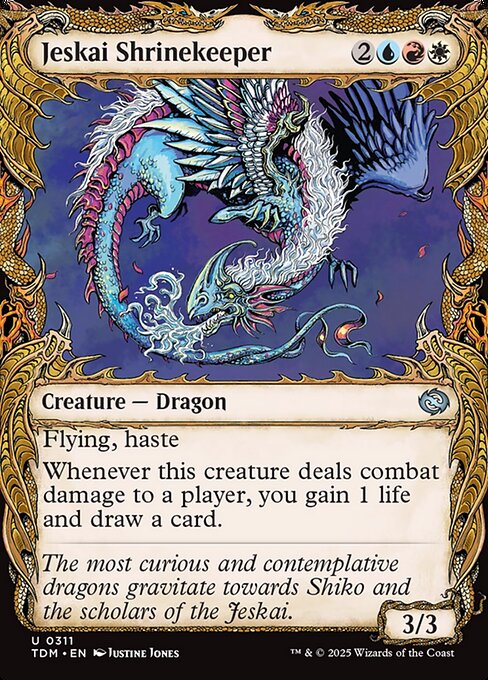 Jeskai Shrinekeeper – Tarkir: Dragonstorm (TDM-311) Magic: The Gathering card | LC-REM-20260804-15401873703244-171ba15b-f981-4b0f-8062-24e4c78fc213
