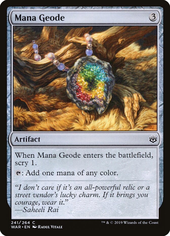 Mana Geode - War of the Spark (Common) [WAR-241] Imagen principal del producto