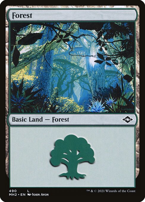 Forest – Modern Horizons 2 (MH2-490) Magic: The Gathering card | LC-REM-20260804-15151498461516-17393110-c57e-487b-b07e-dc21a164efa7