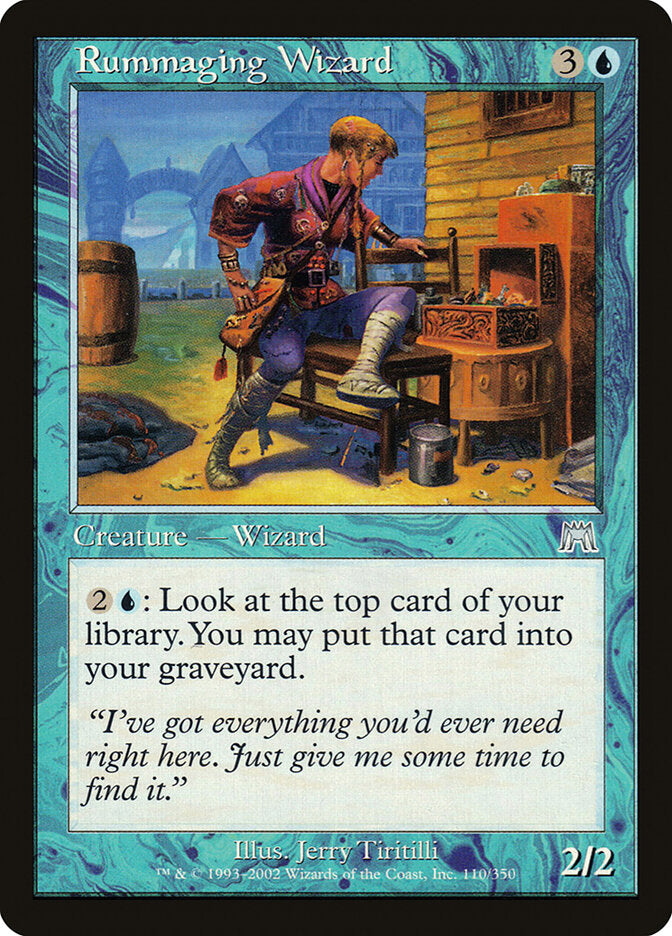 Rummaging Wizard - Onslaught (Uncommon) [ONS-110] Image principale du produit