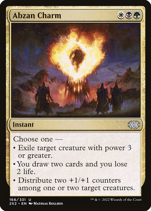 Abzan Charm – Double Masters 2022 – 2X2 166 – English Magic card Main image