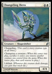 Changeling Hero - Lorwyn (Uncommon) [LRW-9] Imagen principal del producto
