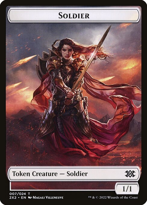 Soldier – Double Masters 2022 Tokens (T2X2-7) Magic: The Gathering card | LC-REM-20260804-15151583723852-17763402-d0bc-44d8-8655-ceca164cae9d