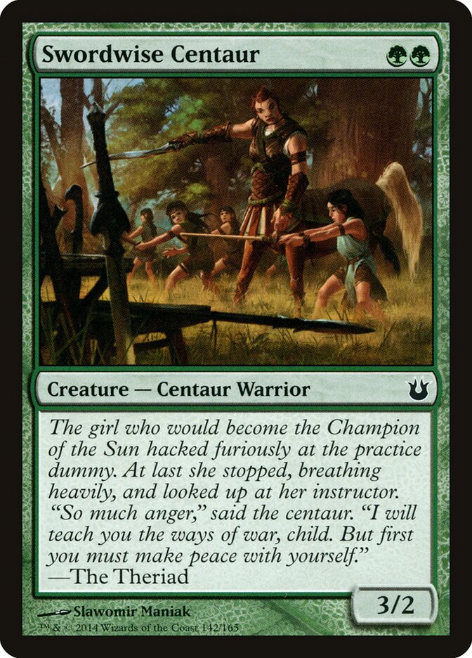 Swordwise Centaur - Born of the Gods (Common) [BNG-142]