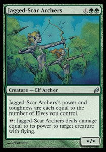 Jagged-Scar Archers - Lorwyn (Uncommon) [LRW-222]