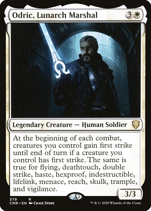 Odric, Lunarch Marshal – Commander Legends (CMR-379) Magic: The Gathering card | LC-REM-20260804-15151571403084-17b429bd-d7da-45f5-988b-7eed0d3efeaa Immagine principale del prodotto