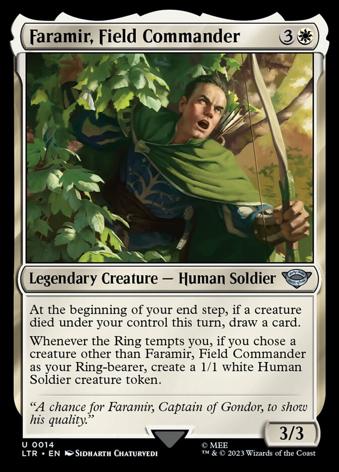 Faramir, Field Commander - The Lord of the Rings: Tales of Middle-earth (Uncommon) [LTR-14] Main image