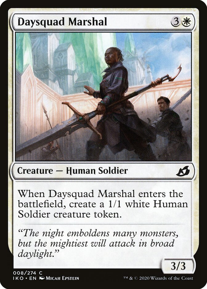 Daysquad Marshal - Ikoria: Lair of Behemoths (Common) [IKO-8]