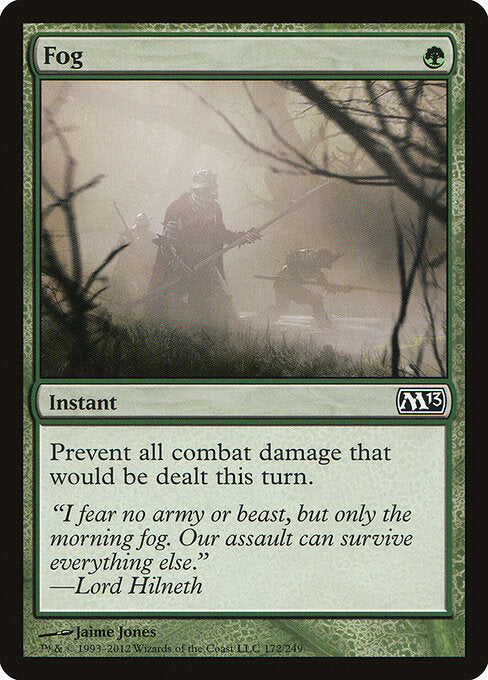 Fog – Magic 2013 (M13-172) Magic: The Gathering card