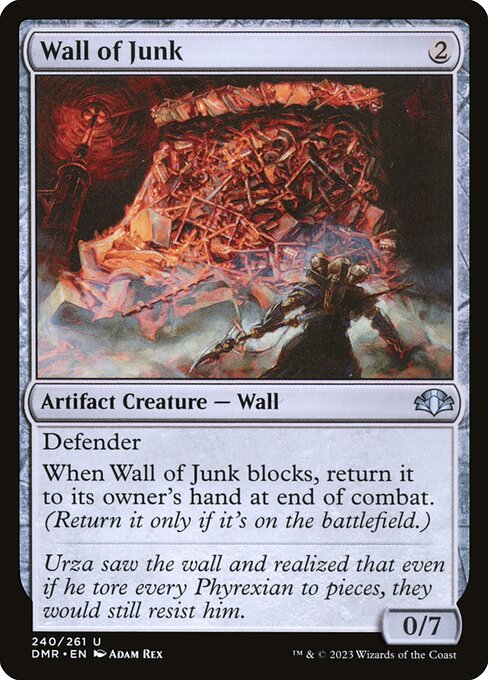 Wall of Junk – Dominaria Remastered (DMR-240) Magic: The Gathering card | LC-REM-20260804-15909432951116-17f19832-0c66-4f06-8110-ce4b2a3d8346