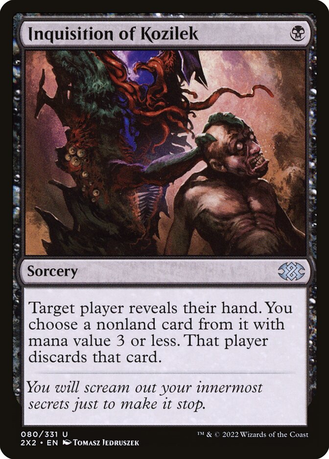 Inquisition of Kozilek - Double Masters 2022 (Uncommon) [2X2-80]