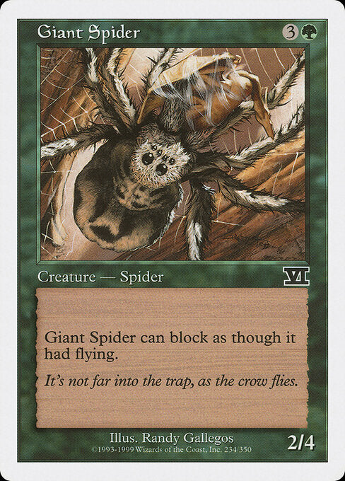 Giant Spider – Sixth Edition (6ED-234) Magic: The Gathering card