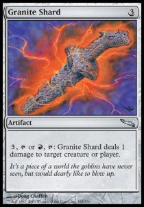 Granite Shard - Mirrodin (Uncommon) [MRD-182] Hoofdafbeelding