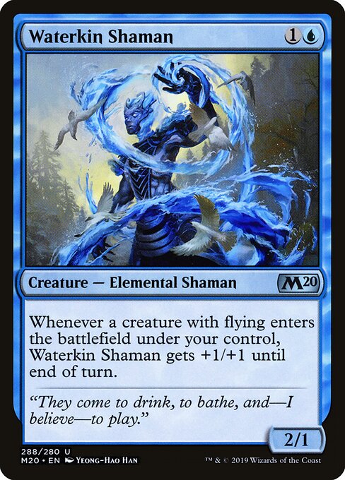 Waterkin Shaman – Core Set 2020 (M20-288) Magic: The Gathering card | LC-REM-20260804-15376337273164-184bfbc4-1c9b-44f7-b4a7-068290db3bac