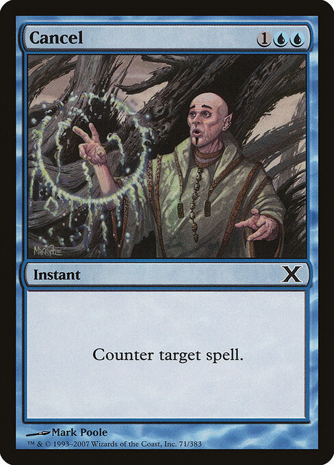 Cancel – Tenth Edition (10E-71) Magic: The Gathering card