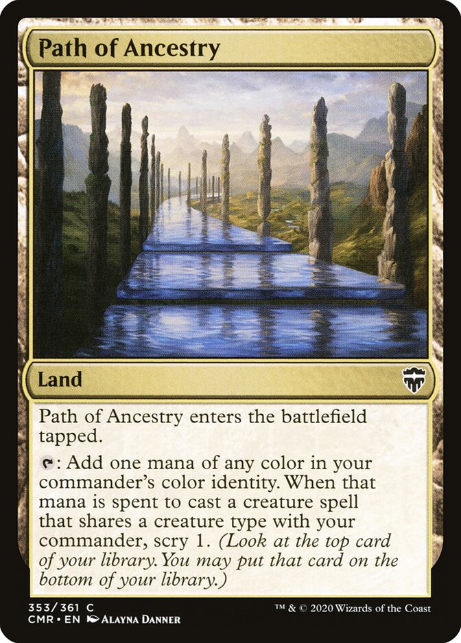 Path of Ancestry - Commander Legends (Common) [CMR-353]