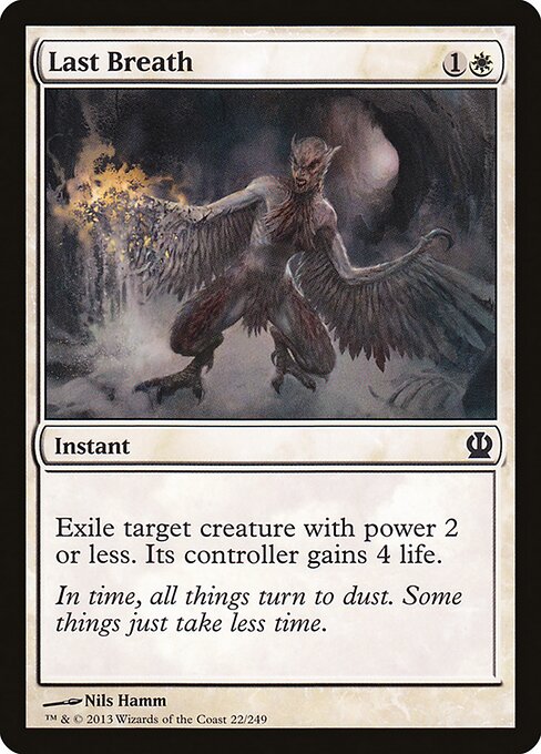 Last Breath – Theros (THS-22) Magic: The Gathering card | LC-REM-20260804-15151570846028-1857fc37-1e7e-4b93-9fa9-ec139f16b7fa
