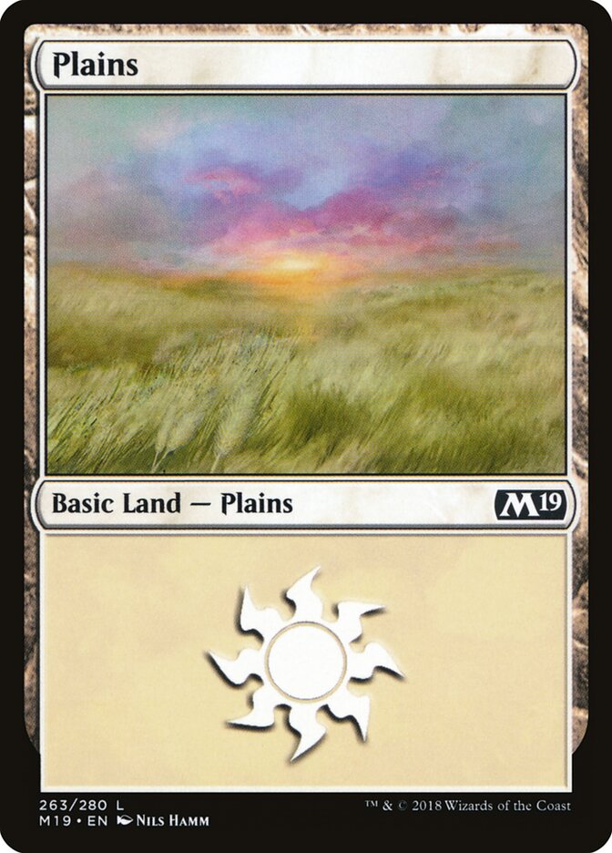 Plains (V.3) - Core 2019 (Land) [M19-263] Imagen principal del producto