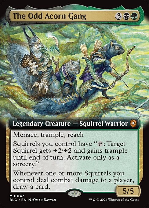 The Odd Acorn Gang – Bloomburrow Commander (BLC-43) Magic: The Gathering card | LC-REM-20260804-15151698903372-185ac3b0-116e-4539-9615-123a6d68b035