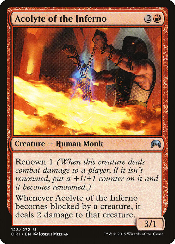 Acolyte of the Inferno - Magic Origins (Uncommon) [ORI-128]