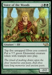 Voice of the Woods - Duel Decks: Elves vs. Goblins (Rare) [EVG-14] Main image