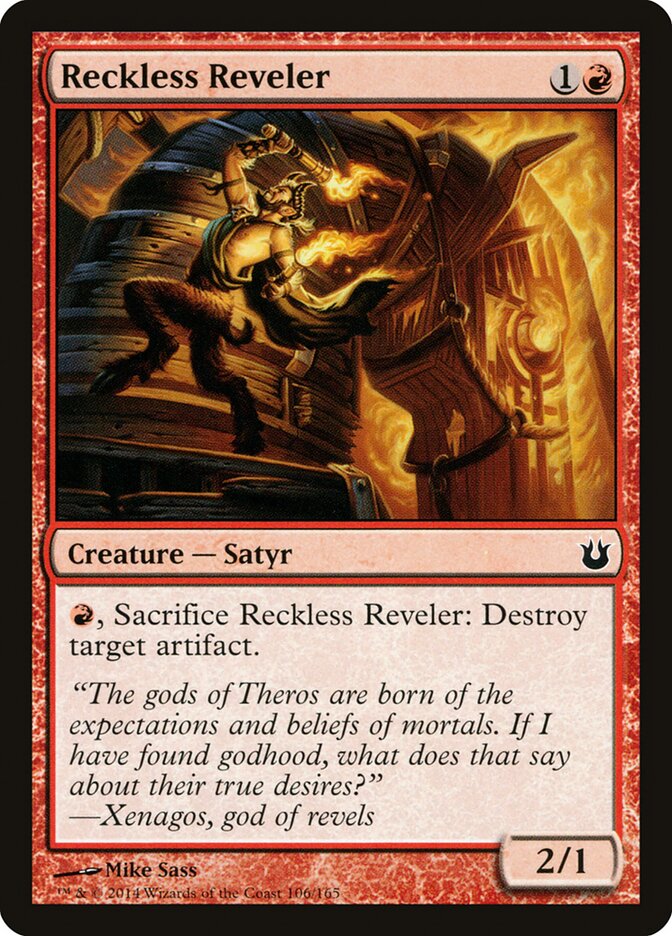 Reckless Reveler - Born of the Gods (Common) [BNG-106]