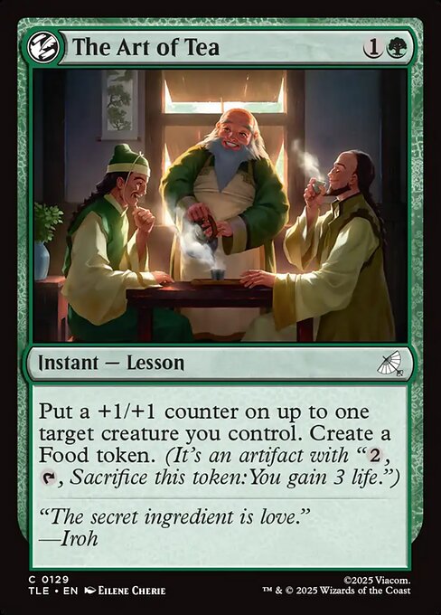 The Art of Tea – Avatar: The Last Airbender Eternal (TLE-129) Magic: The Gathering card | LC-REM-20260804-15573212823884-1897db0c-db6d-4018-bf2a-9221bb0d6e61