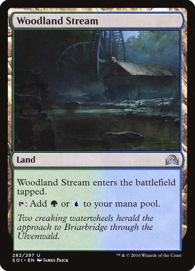 Woodland Stream - Shadows over Innistrad (Uncommon) [SOI-282] Imagen principal del producto