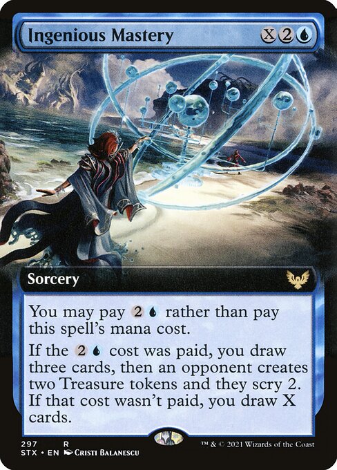 Ingenious Mastery – Strixhaven: School of Mages (STX-297) Magic: The Gathering card | LC-REM-20260804-15150845624652-18b4f3c5-4129-4e4b-98b9-91d2ca33ab7c