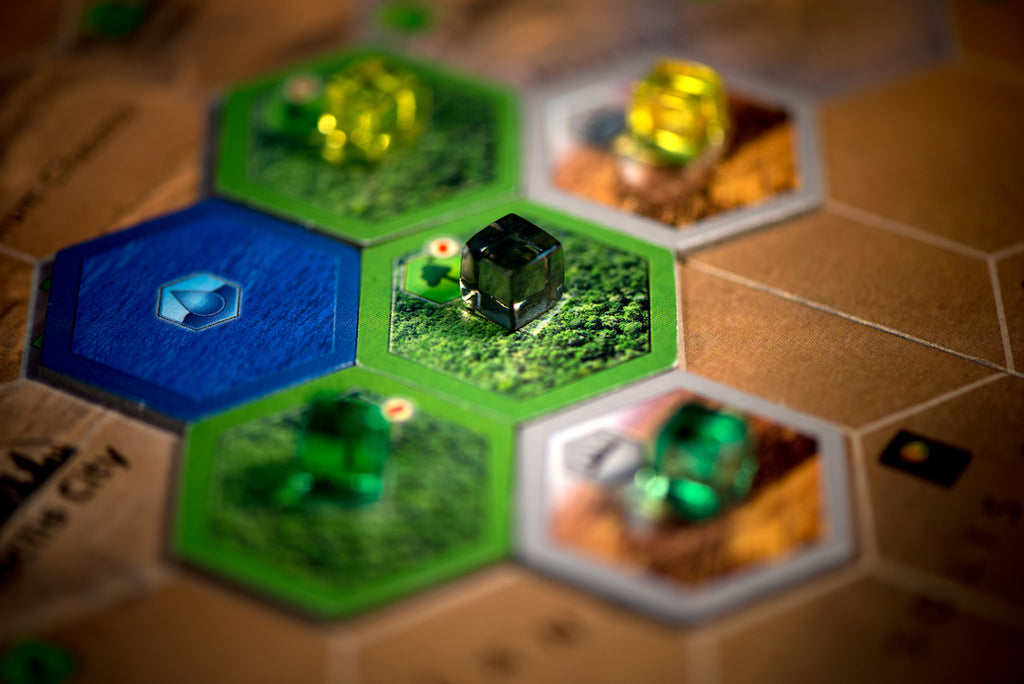 Terraforming Mars – officiële close-up van steden en groengebieden op Mars