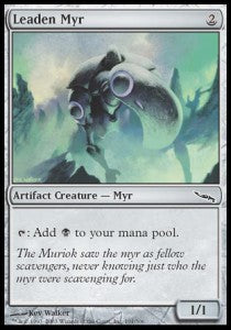 Leaden Myr - Mirrodin (Common) [MRD-191] Hoofdafbeelding