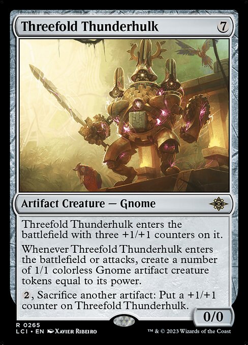 Threefold Thunderhulk – The Lost Caverns of Ixalan (LCI-265) Magic: The Gathering card | LC-REM-20260804-15393159446860-1917c62f-d463-43eb-87ad-89ffbc88b6fe