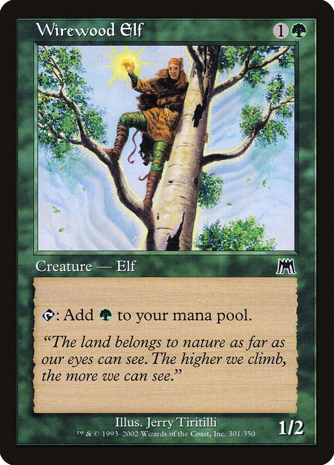 Wirewood Elf - Onslaught (Common) [ONS-301] Image principale du produit