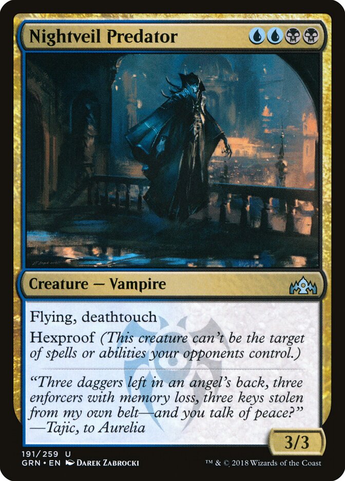 Nightveil Predator - Guilds of Ravnica (Uncommon) [GRN-191]