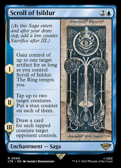 Scroll of Isildur – The Lord of the Rings: Tales of Middle-earth (LTR-69) Magic: The Gathering card