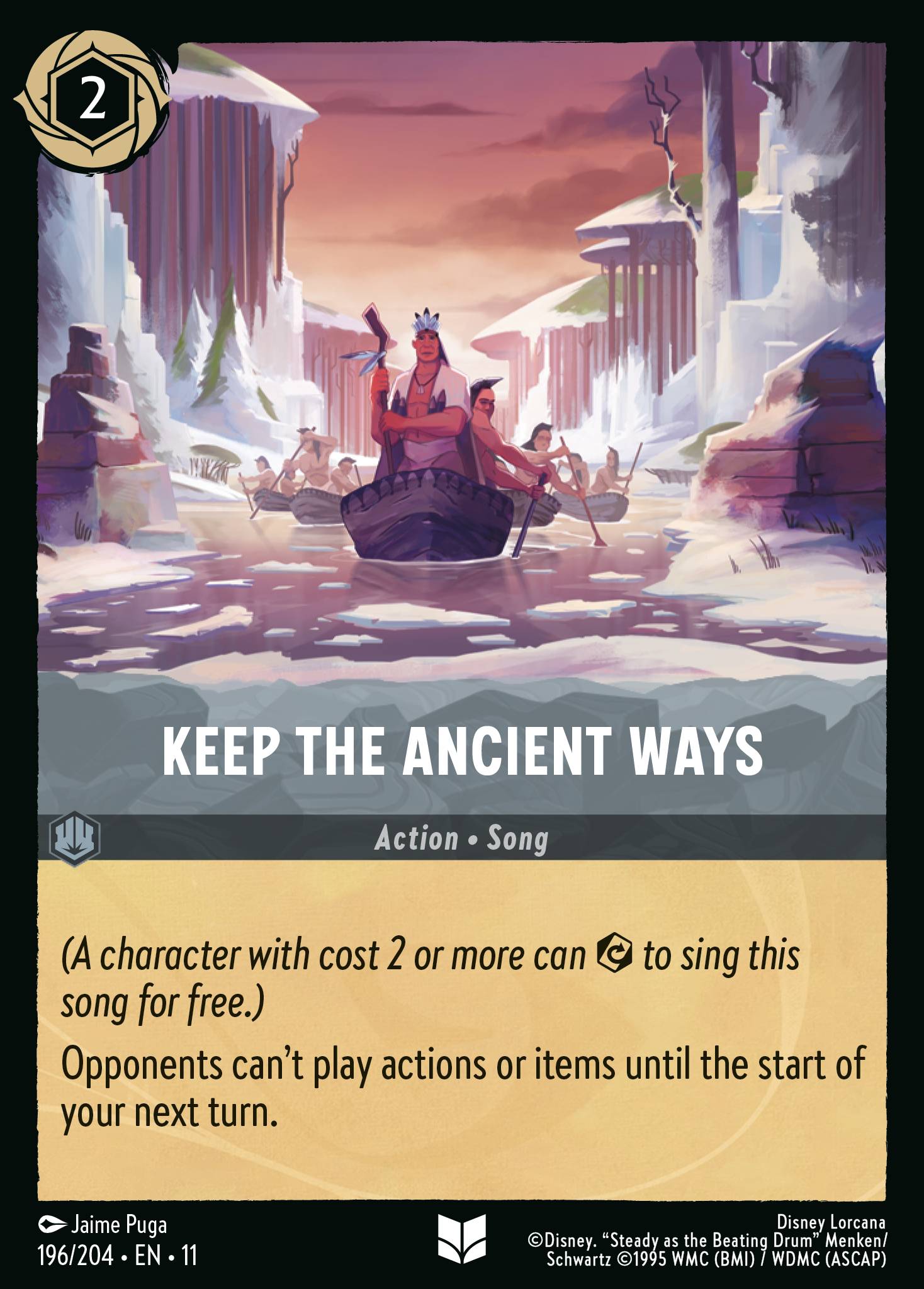 Keep the Ancient Ways — Winterspell (11WSP-196) Disney Lorcana card