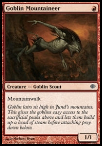 Goblin Mountaineer - Shards of Alara (Common) [ALA-102] Hoofdafbeelding