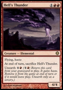 Hell's Thunder - Shards of Alara (Rare) [ALA-103] Hoofdafbeelding