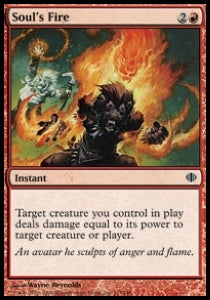 Soul's Fire - Shards of Alara (Common) [ALA-115] Hoofdafbeelding