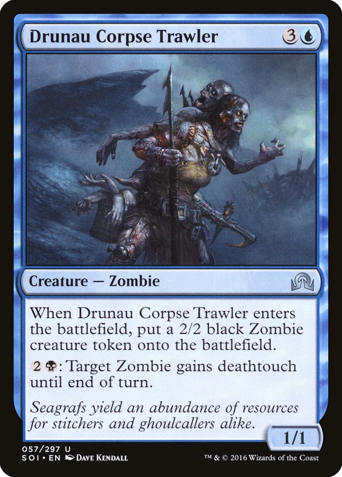 Drunau Corpse Trawler - Shadows over Innistrad (Uncommon) [SOI-57]