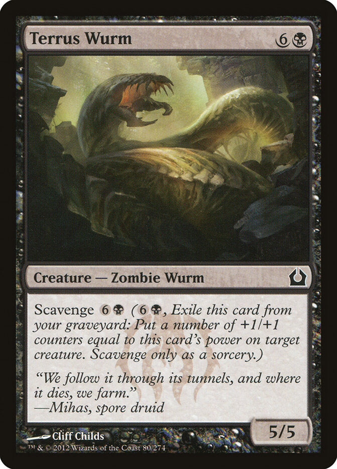 Terrus Wurm - Return to Ravnica (Common) [RTR-80]