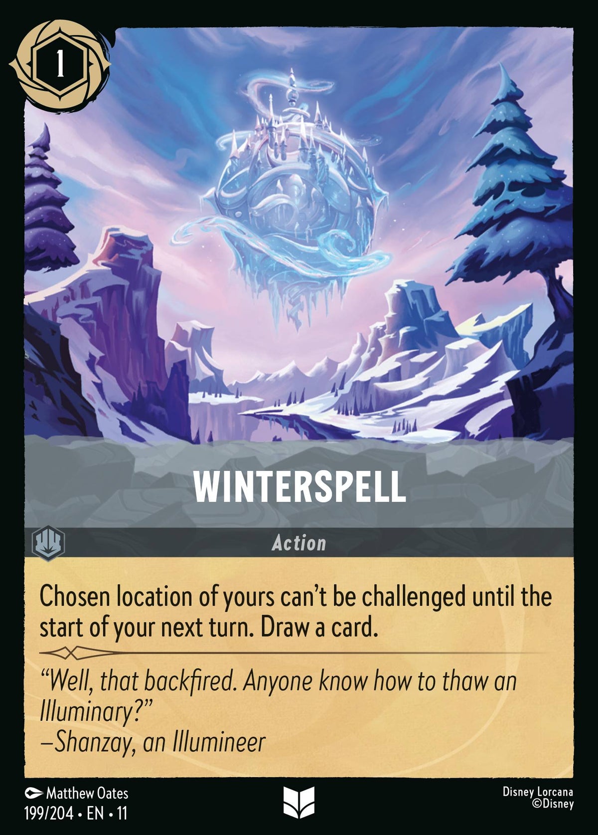 Winterspell — Winterspell (11WSP-199) Disney Lorcana card Image principale du produit
