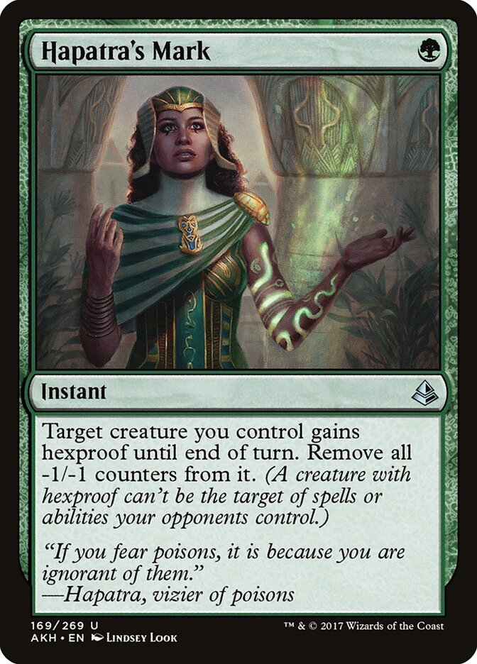 Hapatra's Mark - Amonkhet (Uncommon) [AKH-169] Imagen principal del producto