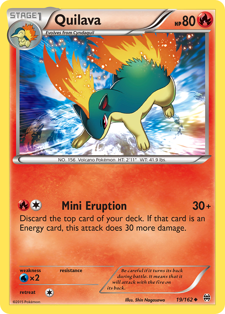 Quilava – BREAKthrough 19 – Pokémon TCG single card Hoofdafbeelding