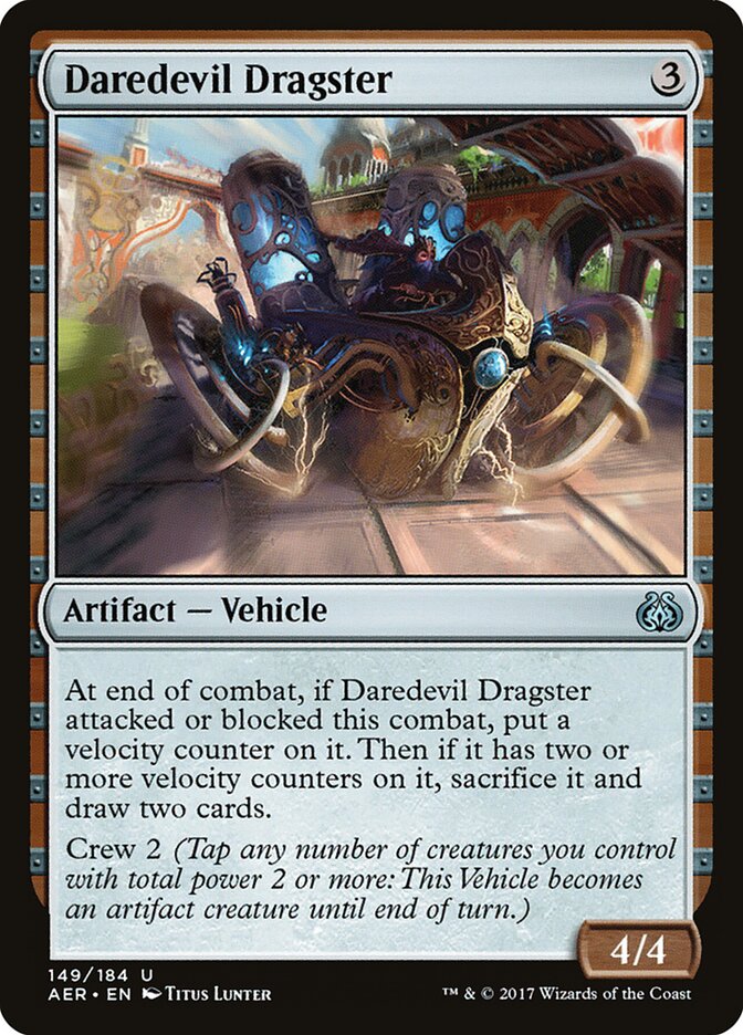 Daredevil Dragster - Aether Revolt (Uncommon) [AER-149] Hoofdafbeelding