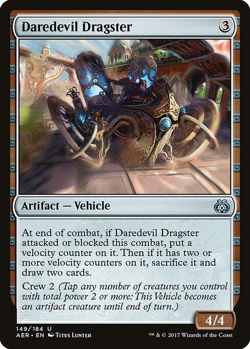Daredevil Dragster – Aether Revolt (AER-149) Magic: The Gathering card