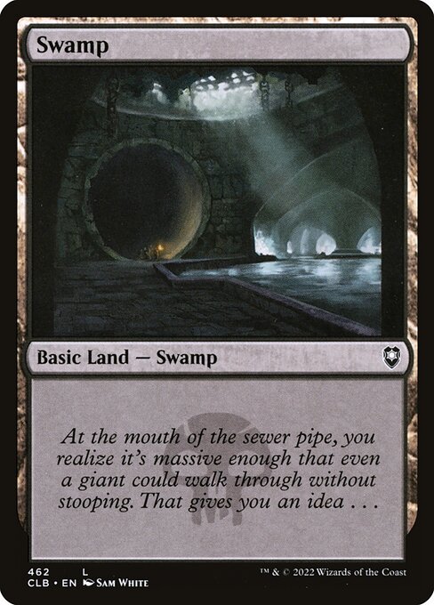 Swamp – Commander Legends: Battle for Baldur's Gate (CLB-462) Magic: The Gathering card | LC-REM-20260804-15151330132300-19c03592-debd-4b4f-a5ea-a31ce63f5d23