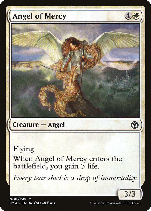 Angel of Mercy – Iconic Masters (IMA-6) Magic: The Gathering card | LC-REM-20260804-15610376651084-19caada3-7548-44d4-bf3f-680f7d3fa7b8 Image principale du produit
