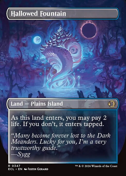 Hallowed Fountain // Hallowed Fountain – Lorwyn Eclipsed (ECL-347) Magic: The Gathering card | LC-REM-20260804-15544039113036-19cba6be-7291-4788-9241-87dad3b68363 Hauptbild